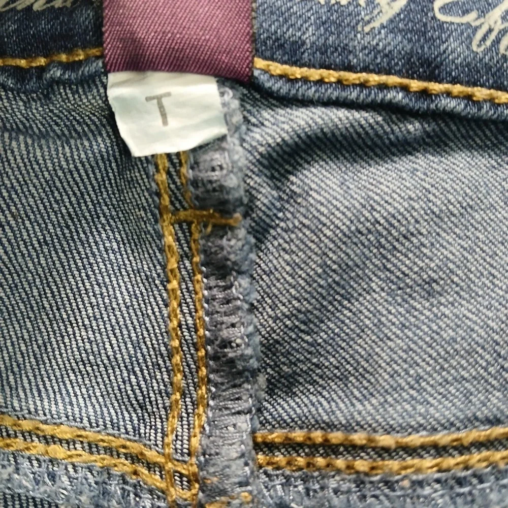 Gloria Vanderbilt Slimming Effect Jeans Womens 14 Blue Denim Stretch Slim Fit